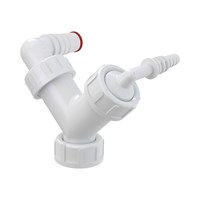 Колено с двумя штуцерами G1