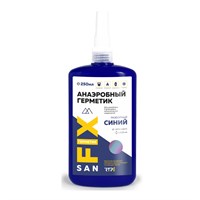 Герметик анаэробный 250мл "SANFIX" разборный СИНИЙ, средней прочности 555881