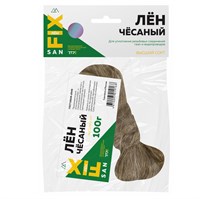 Лен сантехнический чесаный 100г. SANFIX 555886