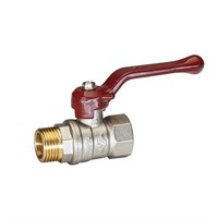 Кран шаровой 1/2'' вн/нар рукоятка TEMPER 555975