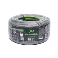 Шланг полив. арм. непрозр. 3-слойный 19мм бухта 25м (вес 3,5 кг) ПВХ "Bravura Flow Expert Grey" 3/4" 556621