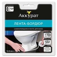 {{photo.Alt || photo.Description || 'Лента бордюрная самоклеящаяся Аккурат 12,8мм*3,35м БЕЛАЯ'}}