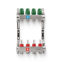 Коллектор из нержавеющей стали с расходомерами  4 вых 885834