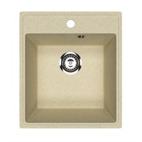 {{photo.Alt || photo.Description || 'Мойкa ML-GMU02 УЛЬТРА прямоугольная, бежевый камень, 425*485 мм (глуб. чаши 175)'}}