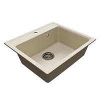 {{photo.Alt || photo.Description || 'Мойкa ML-GMU04 УЛЬТРА прямоугольная, бежевый камень, 565*495 мм (глуб. чаши 175)'}}