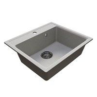 {{photo.Alt || photo.Description || 'Мойкa ML-GMU04 УЛЬТРА прямоугольная, серый камень, 565*495 мм (глуб. чаши 175)'}}