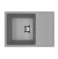 {{photo.Alt || photo.Description || 'Мойкa ML-GMU06 УЛЬТРА с крылом, серый камень, 600*420 мм (глуб. чаши 170)'}}