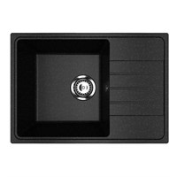 {{photo.Alt || photo.Description || 'Мойкa ML-GMU06 УЛЬТРА с крылом, черный камень, 600*420 мм (глуб. чаши 170)'}}