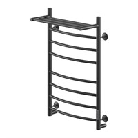 {{photo.Alt || photo.Description || 'Полотенцесушитель MIXLINE CAPELLA  80х50 (таймер, 382Вт, 7 перекладин + ПОЛКА) электрический ЧЕРНЫЙ'}}