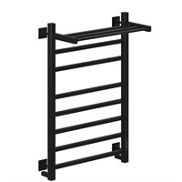 {{photo.Alt || photo.Description || 'Полотенцесушитель MIXLINE FORTUNE  80х50 (таймер, 560 Вт, 7 перекладин + ПОЛКА) электрический ЧЕРНЫЙ'}}