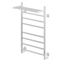 {{photo.Alt || photo.Description || 'Полотенцесушитель MIXLINE VEGA  80х50 (таймер, 382Вт, 7 перекладин + ПОЛКА) электрический БЕЛЫЙ'}}