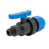 Кран шаровой обжим - нар. 40 - 1 1/4