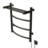 {{photo.Alt || photo.Description || 'Полотенцесушитель MIXLINE CAPELLA  60х50 (таймер, 251Вт, 3 перекладины + ПОЛКА) электрический ЧЕРНЫЙ'}}