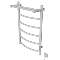 {{photo.Alt || photo.Description || 'Полотенцесушитель MIXLINE CAPELLA  80х50 (таймер, 336Вт, 5 перекладин + ПОЛКА) электрический БЕЛЫЙ'}}