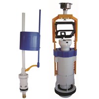 Арматура к смыв. бачку Кноп. DECO+UNI BOTTOM хром 1/2 ниж/подв. пласт. 037192 OLI (Португалия) 557361