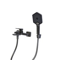 Смеситель для ванны 30к HB60726-3 HAIBA ОРУЖ.СТАЛЬ 557410