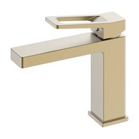 Смеситель для раковины 30к HB10732-5 HAIBA б/отв п/гайку МАТОВОЕ ЗОЛОТО 557422