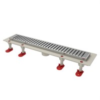 {{photo.Alt || photo.Description || 'Трап линейный ТП-50.1D-600 решетка и рамка из нерж. стали "Полосы" с верт. выходом D50 мм'}}