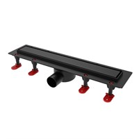 {{photo.Alt || photo.Description || 'Трап линейный ТП-55C-600 решетка из нерж. стали с гориз. выходом D50 мм, рамка из пластика ЧЕРНЫЙ'}}