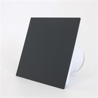 Панель для вентилятора AEON 175x175 D100/125 пластик Matt black DICITI 557583