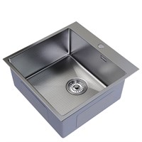 {{photo.Alt || photo.Description || 'Мойка настол.монтаж 50х50 (2,0) вып 3 1/2  MIXLINE PRO 20см с сифоном (сатин НАНО декор)'}}