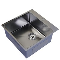 {{photo.Alt || photo.Description || 'Мойка настол.монтаж 50х50 (2,0) вып 3 1/2  MIXLINE PRO 20см с сифоном (сатин)'}}