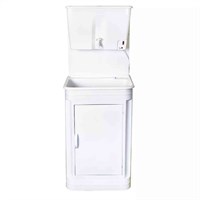 Рукомойник пластиковый 500х440 белый (ЭВН-17л +мойка ПЛАСТ.) в коробе 556261