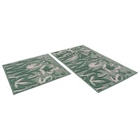 {{photo.Alt || photo.Description || 'Набор ковриков д/ванной Shahintex LOOP ITALIANO  50*80+50*50 "цветы" зеленый'}}