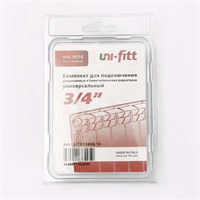 Комплект 3/4' для подключения радиаторов универсальный RAL 9016 865688