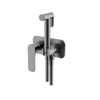 {{photo.Alt || photo.Description || 'Смеситель с гигиенической лейкой 25к G7248-92  GAPPO встраиваемый, ОРУЖЕЙНАЯ СТАЛЬ'}}