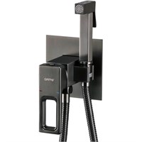 Смеситель с гигиенической лейкой 35к G7217-9  GAPPO встраиваемый, ОРУЖЕЙНАЯ СТАЛЬ 556705