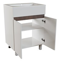 {{photo.Alt || photo.Description || 'Тумба д/ванной "БРИКС-60" 2 ст. белый/дуб вотан под рак."Breeze 60" меб. (Sanita Luxe)(ПВХ)(разбор)'}}