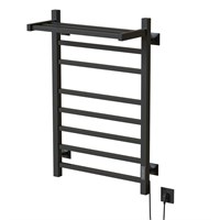 {{photo.Alt || photo.Description || 'Полотенцесушитель MIXLINE FORTUNE  80х50 (таймер, 560 Вт, 7 перекладин + ПОЛКА) электрический ГРАФИТ'}}