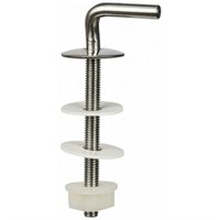 Комплект крепежа Wirquin для сиденья унитаза, универсальный, нерж. сталь 859022