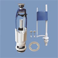 Арматура к смыв. бачку Кноп. Уклад хром ниж/подв. Старт-Стоп (А115.55.14.3) 557814