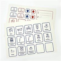 Комплект маркировочных наклеек 