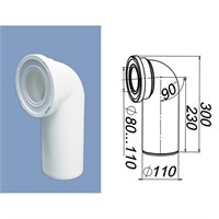 Труба фановая 110*90  Т110.90.00 Уклад 557804