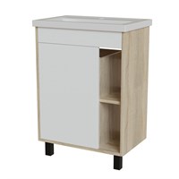 {{photo.Alt || photo.Description || 'Тумба д/ванной "МИЛТОН-60" Дуб сонома/белый под рак. Фостер 60 (Kirovit) (ЛДСП /ПВХ)'}}