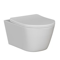 {{photo.Alt || photo.Description || 'Унитаз подвесной безободковый WAVE PRIME Tornado3.0 сид. дюропласт, м/л, быстр, БЕЛЫЙ глянец (L)'}}