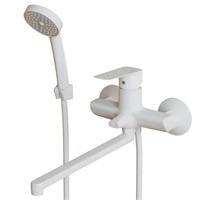 {{photo.Alt || photo.Description || 'Смеситель для ванны и раковины 35k MIXLINE МЛ15-02 (ML15-02W) БЕЛЫЙ'}}