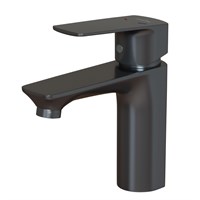{{photo.Alt || photo.Description || 'Смеситель для раковины 40k MIXLINE МЛ15-04 (ML15-04GR) б/отв п/гайку (без подводки) ГРАФИТ'}}