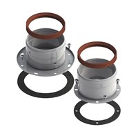 Комплект фланцев Arderia перехода на 2-х трубную систему, D80 881681