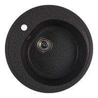 {{photo.Alt || photo.Description || 'Мойкa ML-GMS102 СТАНДАРТ круглая, черный (308), 500 мм (глуб. чаши 170)'}}