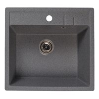 {{photo.Alt || photo.Description || 'Мойка ML-GMS121 СТАНДАРТ прямоугольная, темно-серый (309), 555*495*190мм'}}