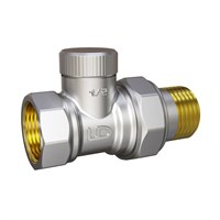 КЛАПАН настроечный со сгоном 1/2'' прямой LD PRIDE 558267