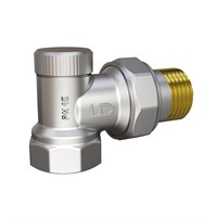 КЛАПАН настроечный со сгоном 1/2'' угловой LD PRIDE 558268