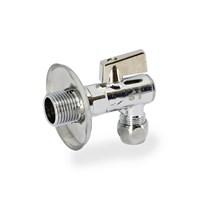 Кран 10х1/2'шаровой с фильтром для смесителя с трубками 878193