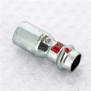 Муфта пресс 22х15 однорастр. оцинк.сталь Prestabo SC-Contur 869260