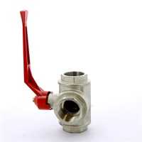 Кран ВВ 2' 3-ходовой тип L ручка 886433