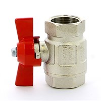 Кран ВВ 3/4' бабочка IDEAL 882265